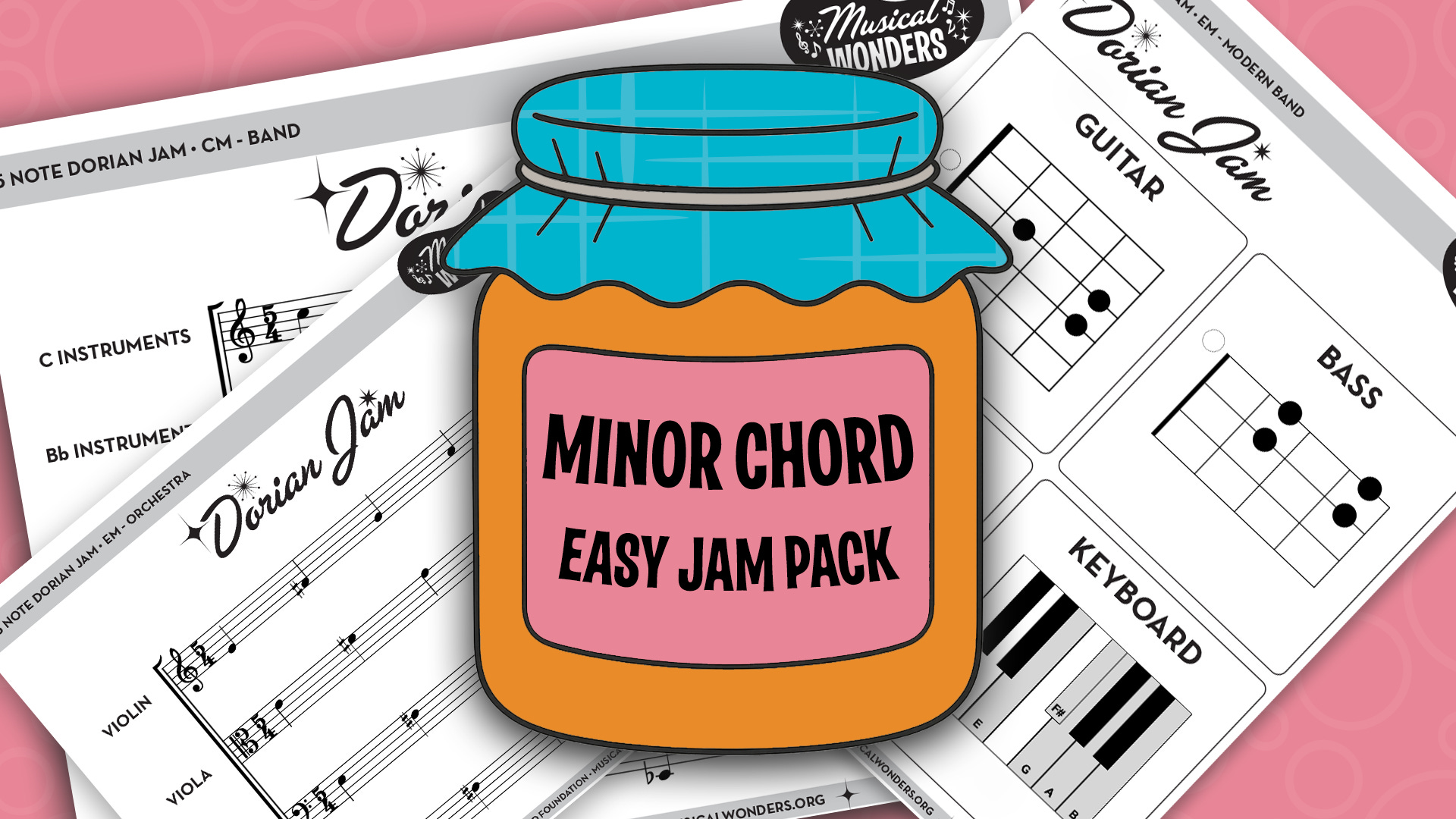 Preview image for Minor Chord Easy Jam Pack