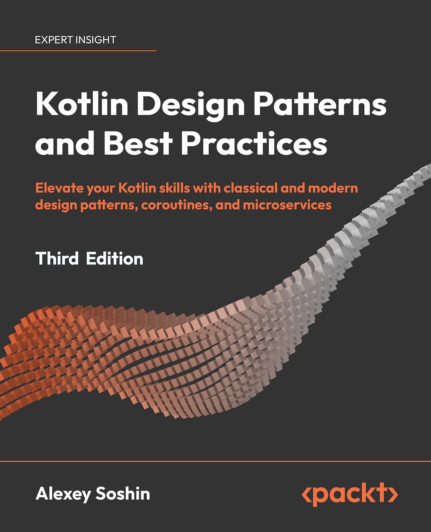 Kotlin Design Patterns and Best Practices - Third Edition, Published by Packt, Book Cover
