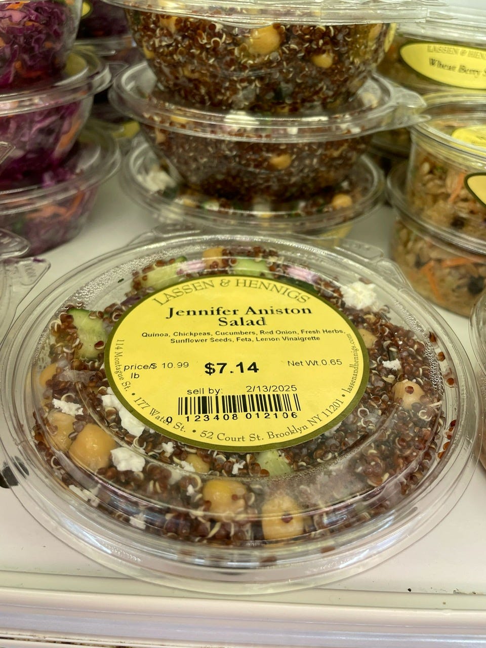 Lassen & Hennigs Jennifer Aniston salad