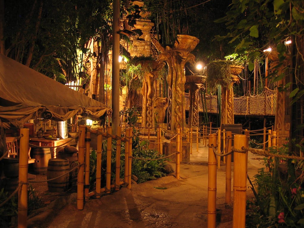 Indiana Jones Adventure, Disneyland Park | The queue area ou… | Flickr