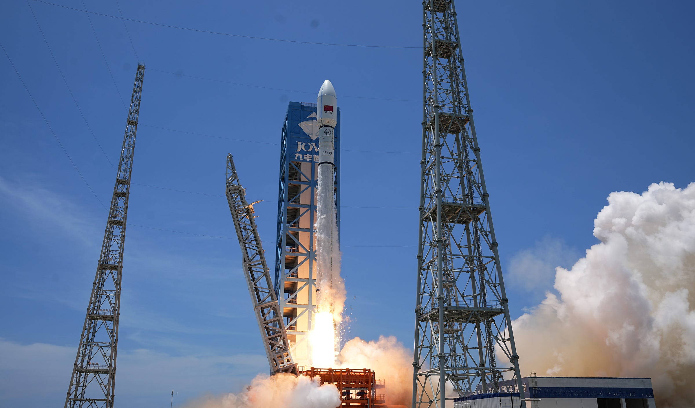 The Long March 12 Y8 vehicle lifting off from the Wenchang Commercial Space Launch Site on August 16th 2026. The Long March 12 Y8 vehicle lifting off from the Wenchang Commercial Space Launch Site on August 16th 2026.