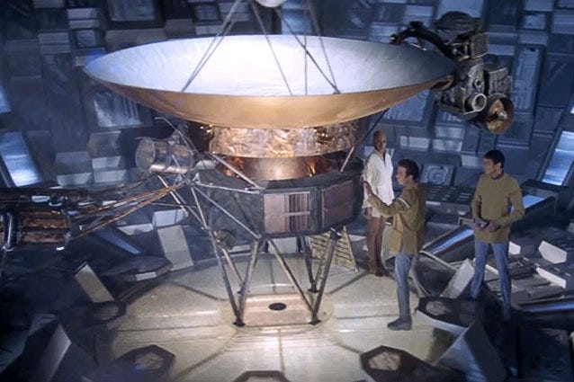 The crew of the Enterprise are reunited with Voyager