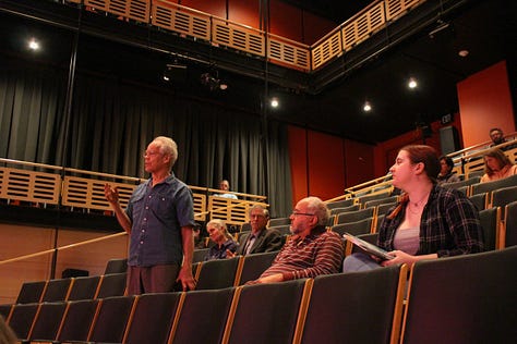 Selected photos from the Documentary Screening and Q & A Session at EMPAC.
