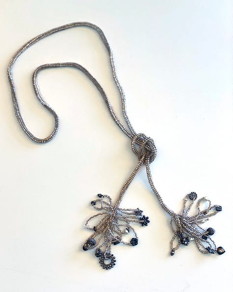 Image of lariat necklace