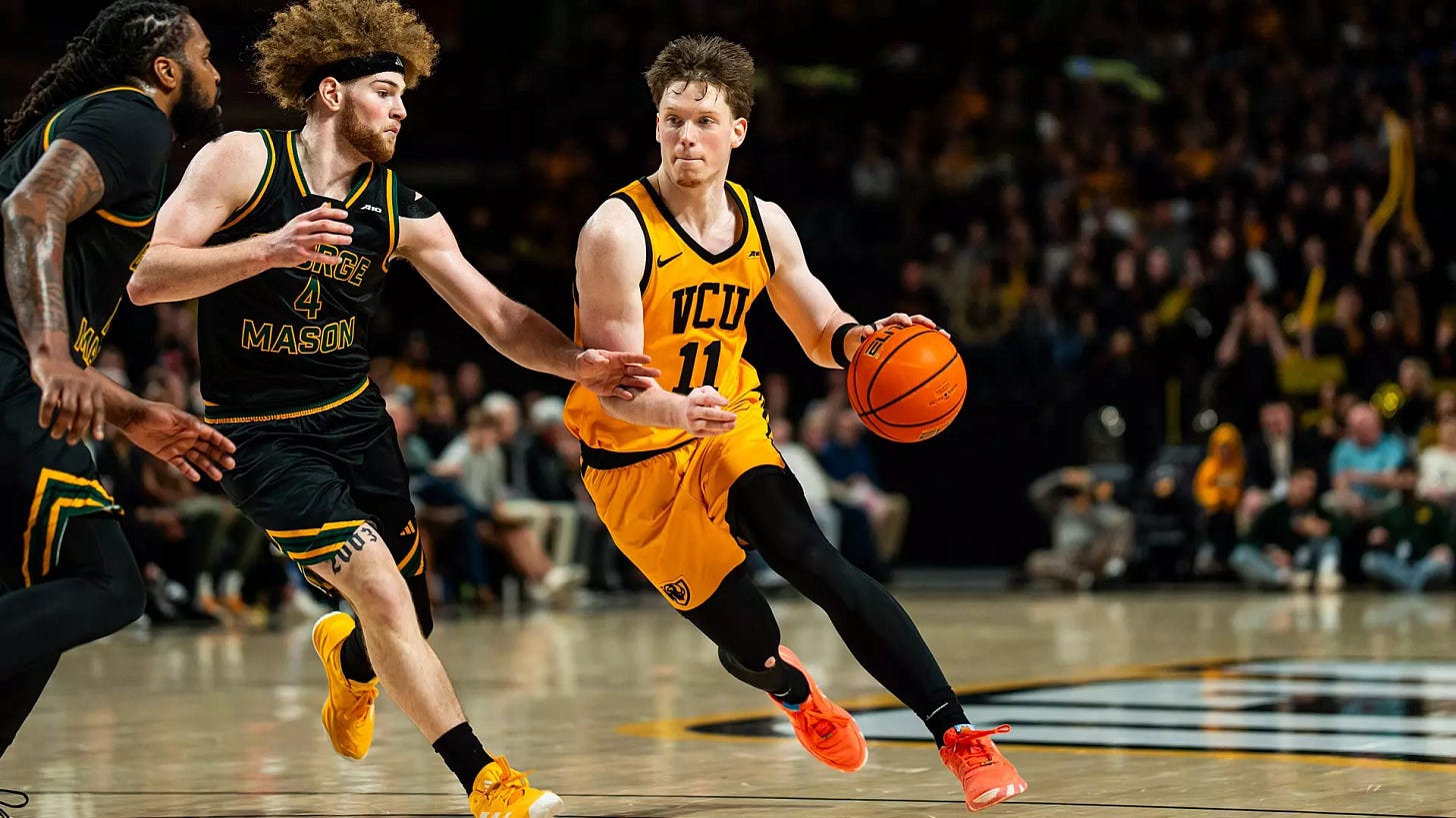 Max Shulga - 2024-25 - Men's Basketball - Virginia Commonwealth University