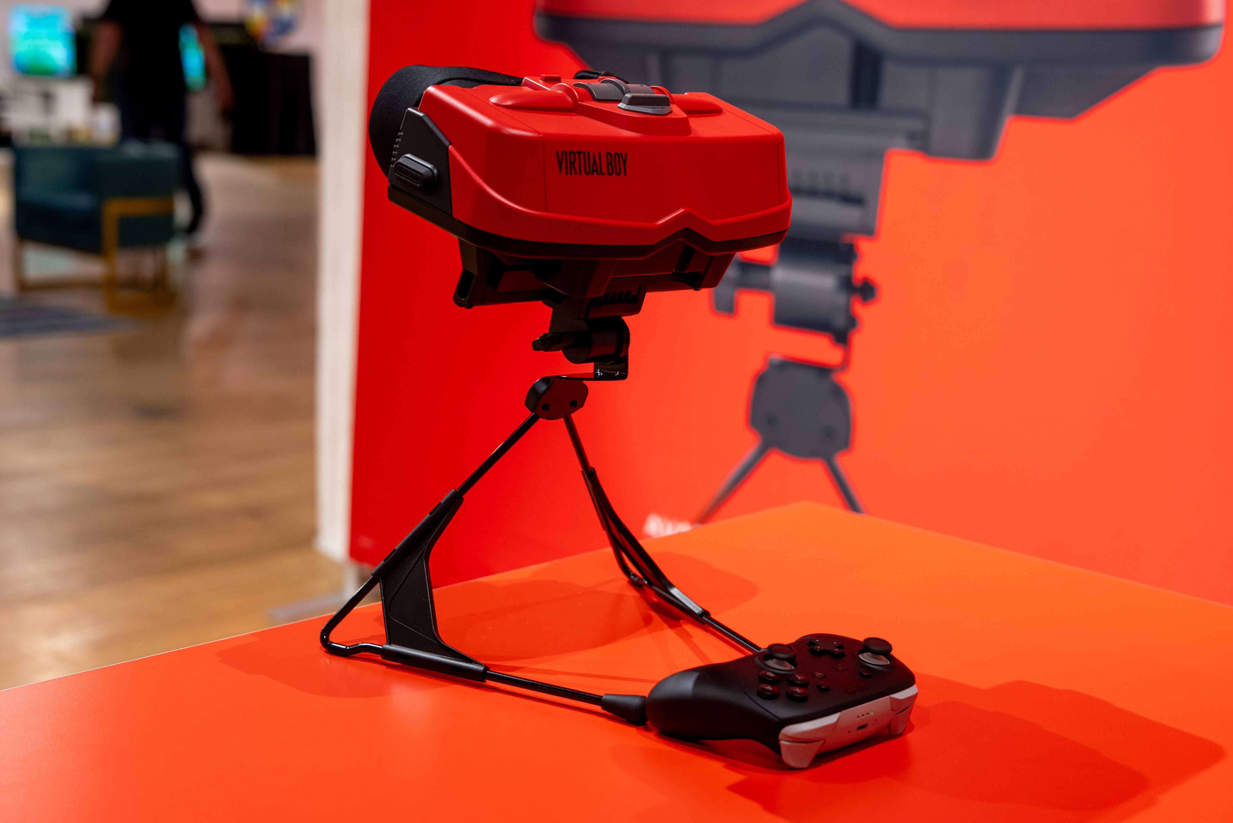Nintendo Virtual Boy hands-on: the 3D game console of your