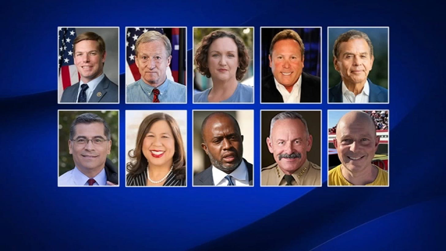 Democratic candidates in CA governor race asked to drop out if they aren't  viable, but no one wants to - ABC7 Los Angeles