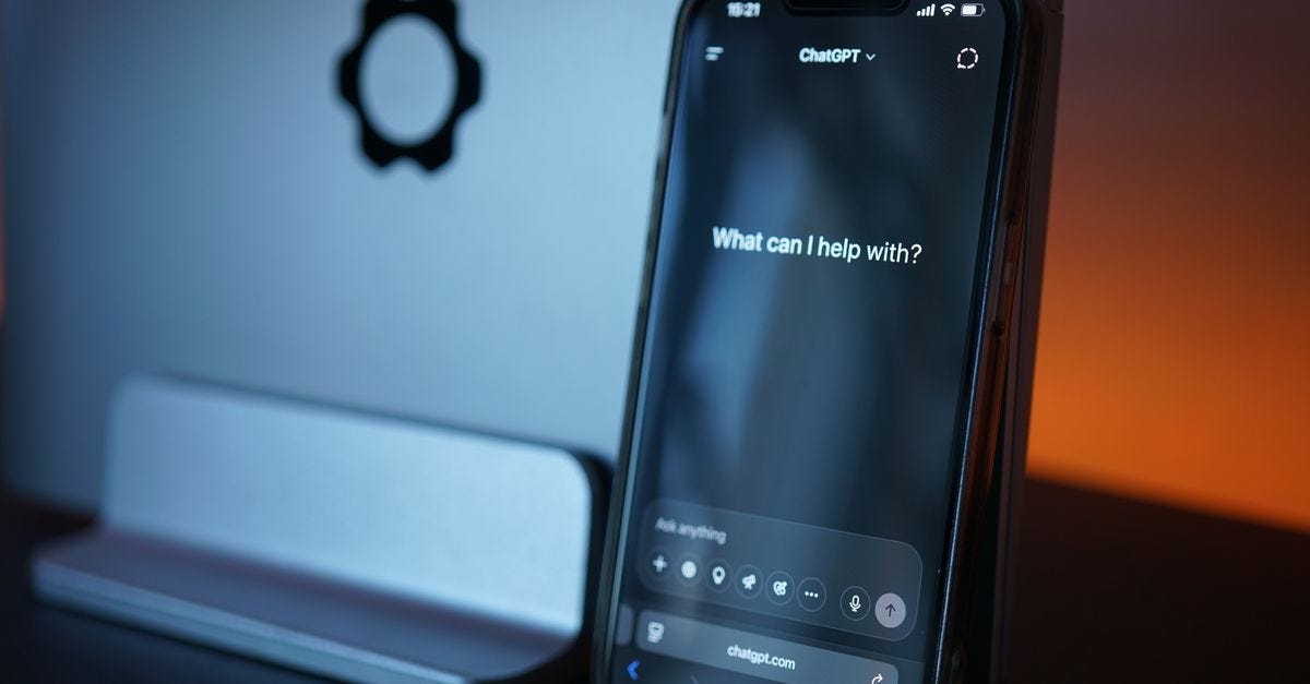 Photo: Tim Witzdam / Pexels Close-up of a smartphone with AI chat interface, showcasing advanced technology in a sleek design.