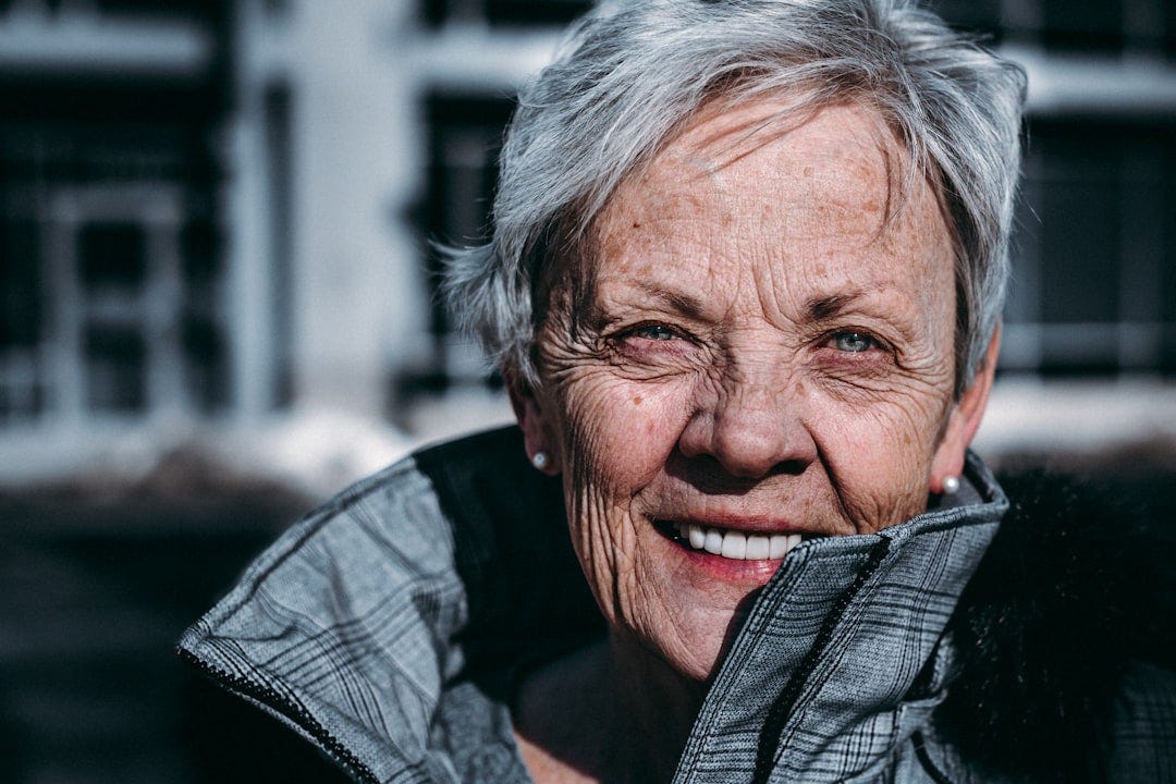 smiling woman smiling woman
