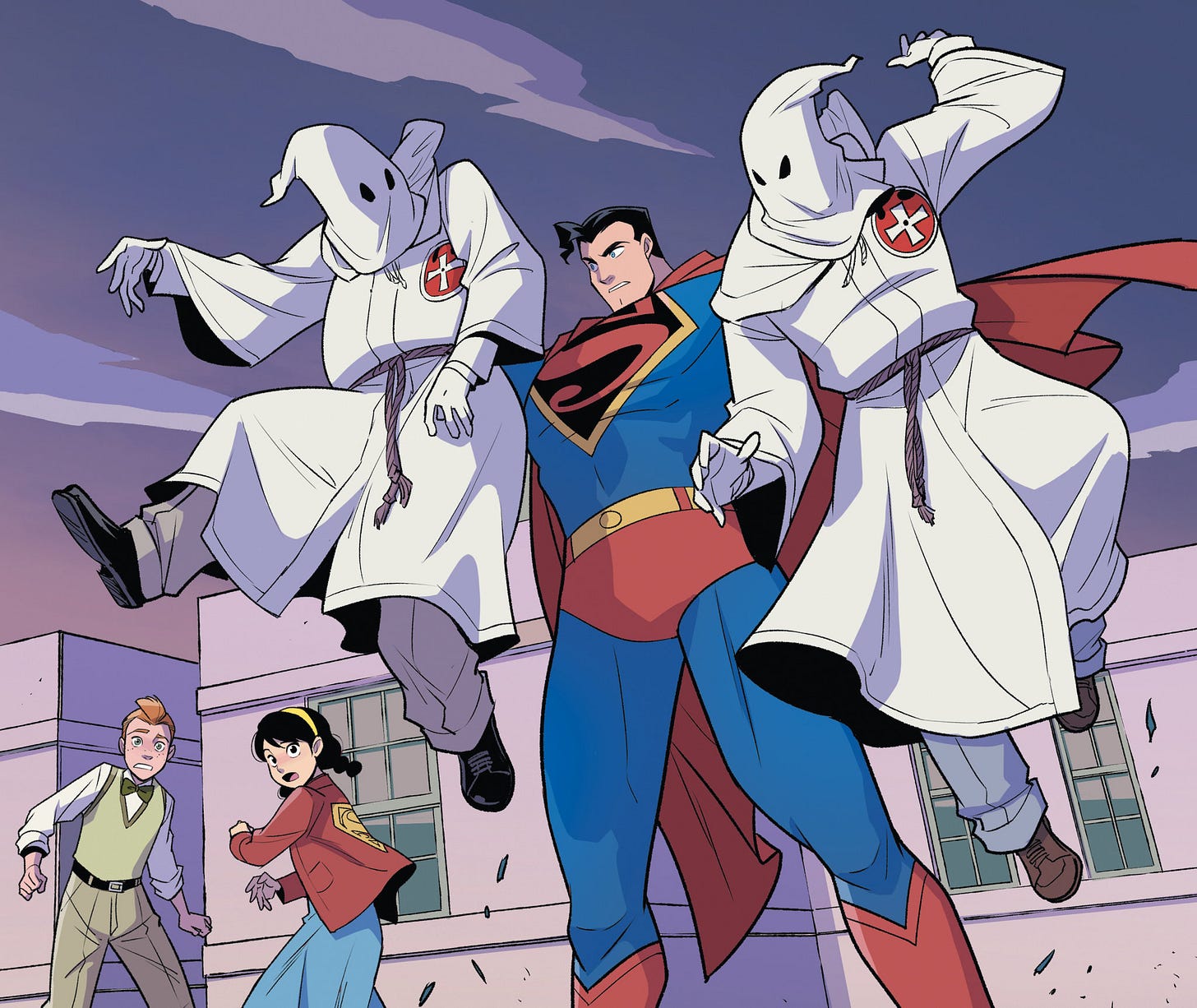 Superman Returns, to Beat Up the Klan - The New York Times
