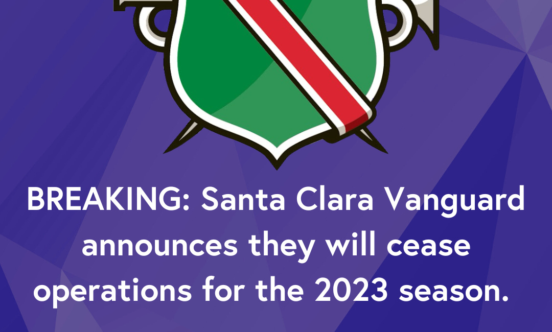 BREAKING: Santa Clara Vanguard to Cease Operations for 2023 Season