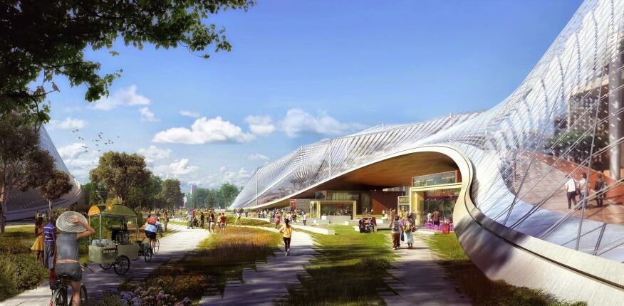 Proposal for Huff Avenue.