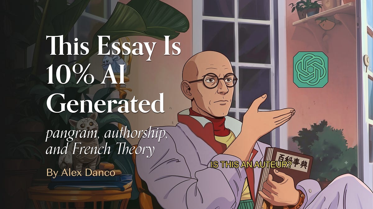 This Essay is 10% AI Generated