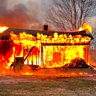 Stanley Fire Crews Battle Two Blazes in One Night