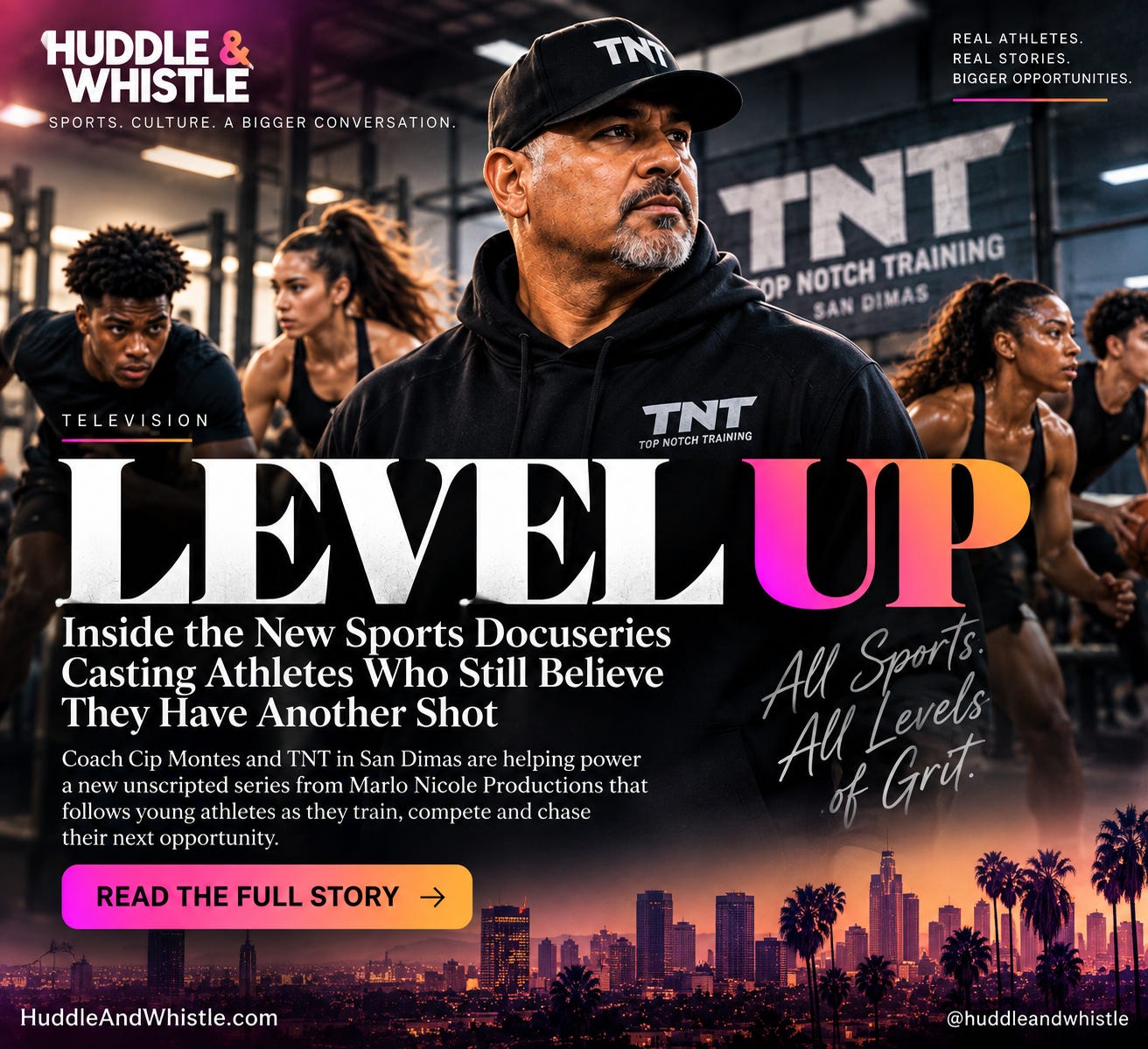 ‘Level Up’ Is Looking for Athletes Who Still Believe They Have Another Shot