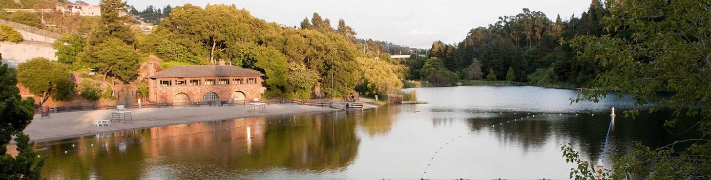 Lake Temescal. Oakland, California, 2010. (Image source: East Bay Regional Parks District)