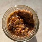 Superfood cookie crumble overnight oats
