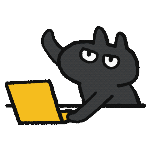Cat typing like crazy! Cat typing like crazy!