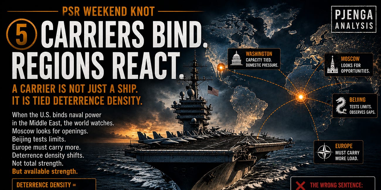 PSR Weekend Knot — Excerpt 3/4 | Carriers Bind. Regions React.