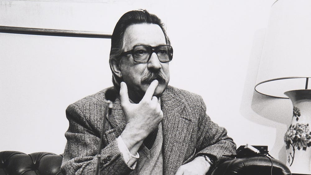 Joseph Weizenbaum was an MIT professor of Computer Science and Pioneer of AI.