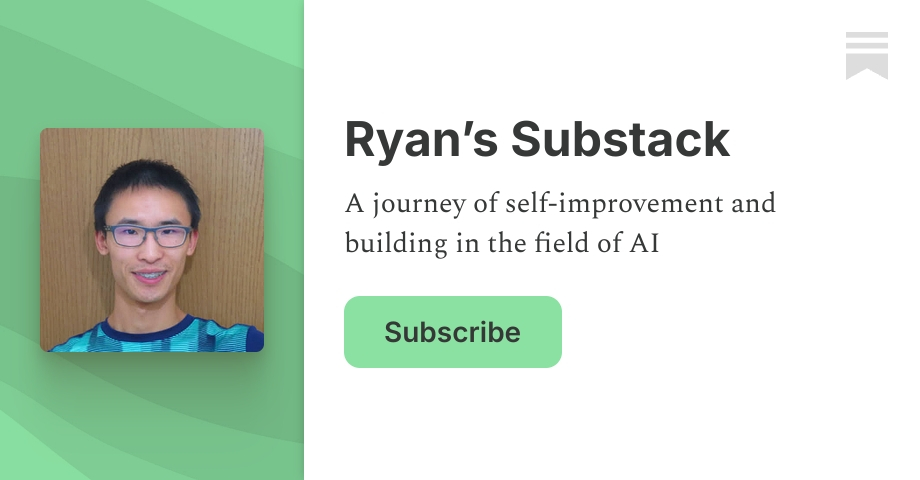 An update on my substack - by Ryan L - Ryan’s Substack