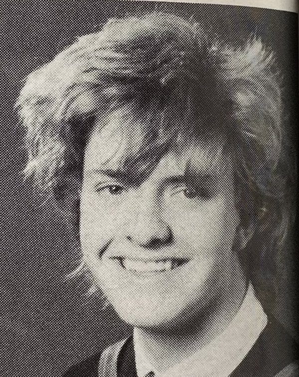 A little unreliable me in Grade 13... just attended long enough for this pic A little unreliable me in Grade 13... just attended long enough for this pic