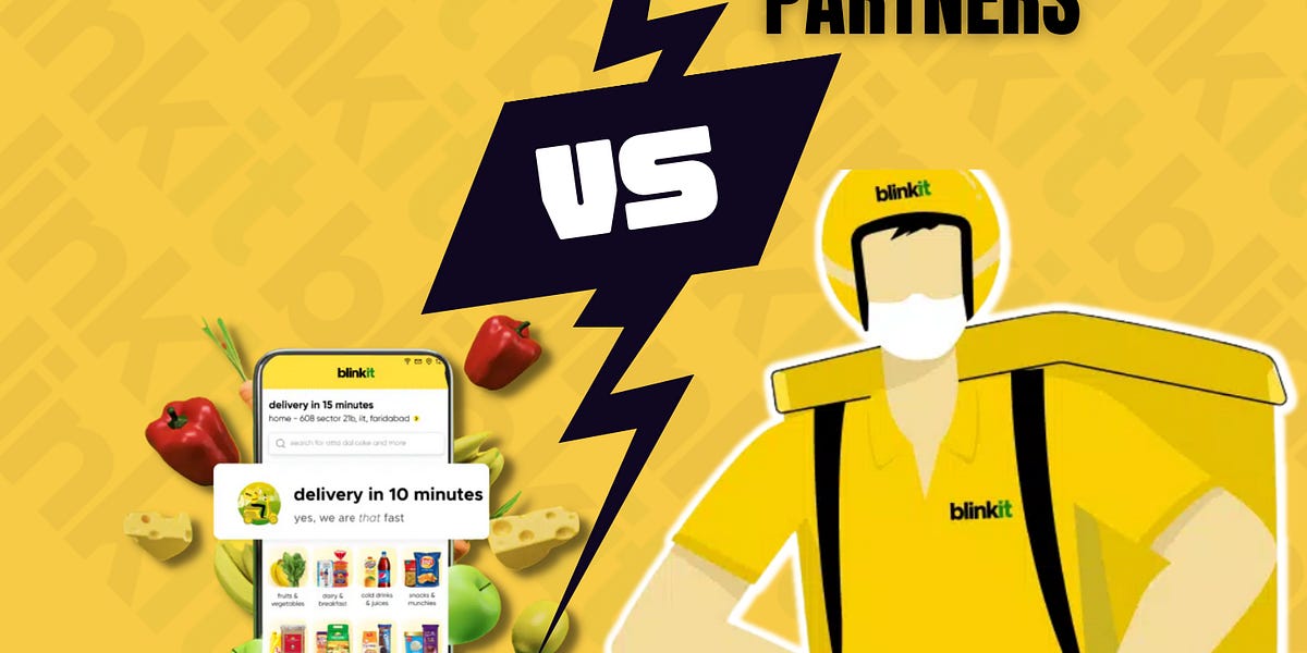 🤨 Blinkit v/s the Delivery Partners: What's Going On?