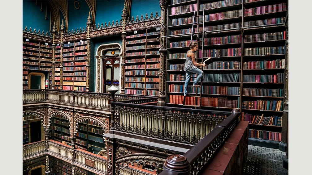 Steve McCurry/Magnum Photos Real Gabinete Português de Leitura, Rio de Janeiro, Brazil, 2014 (Credit: Steve McCurry/Magnum Photos) Steve McCurry/Magnum Photos Real Gabinete Português de Leitura, Rio de Janeiro, Brazil, 2014 (Credit: Steve McCurry/Magnum Photos)