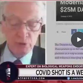 WHAT A Coincidence… Or Is It? Just days after Prof Francis Boyle agreed to testify against Bill Gates & Albert Bourla over the deadly COVID mRNA shots...he was FOUND DEAD