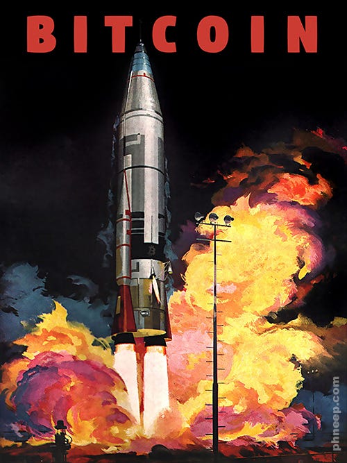Bitcoin Blast-off