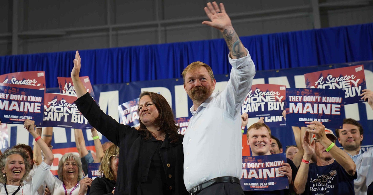 Graham Platner Wins Maine Senate Primary Graham Platner Wins Maine Senate Primary