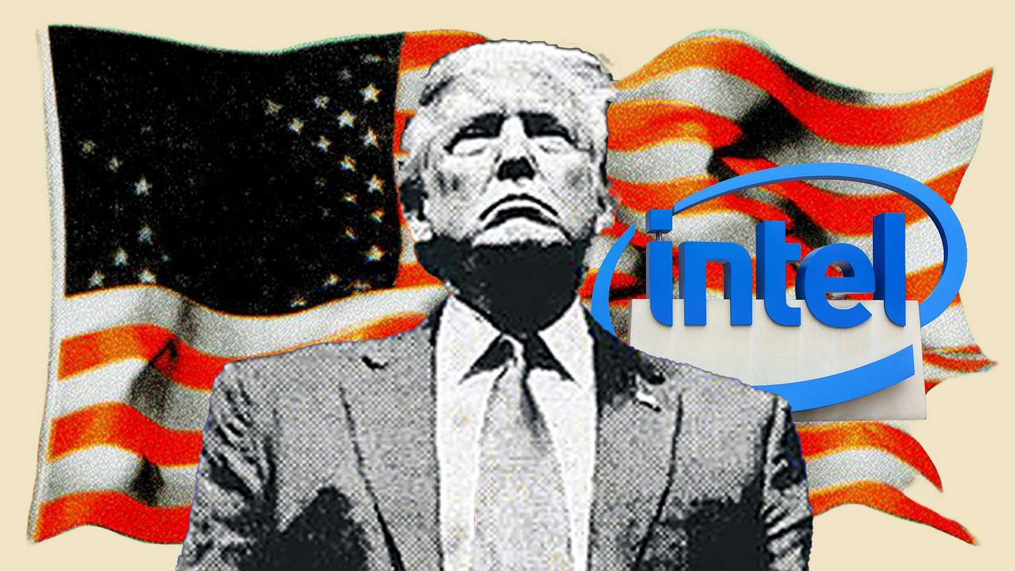 Intel is reportedly the latest company Trump wants a piece of