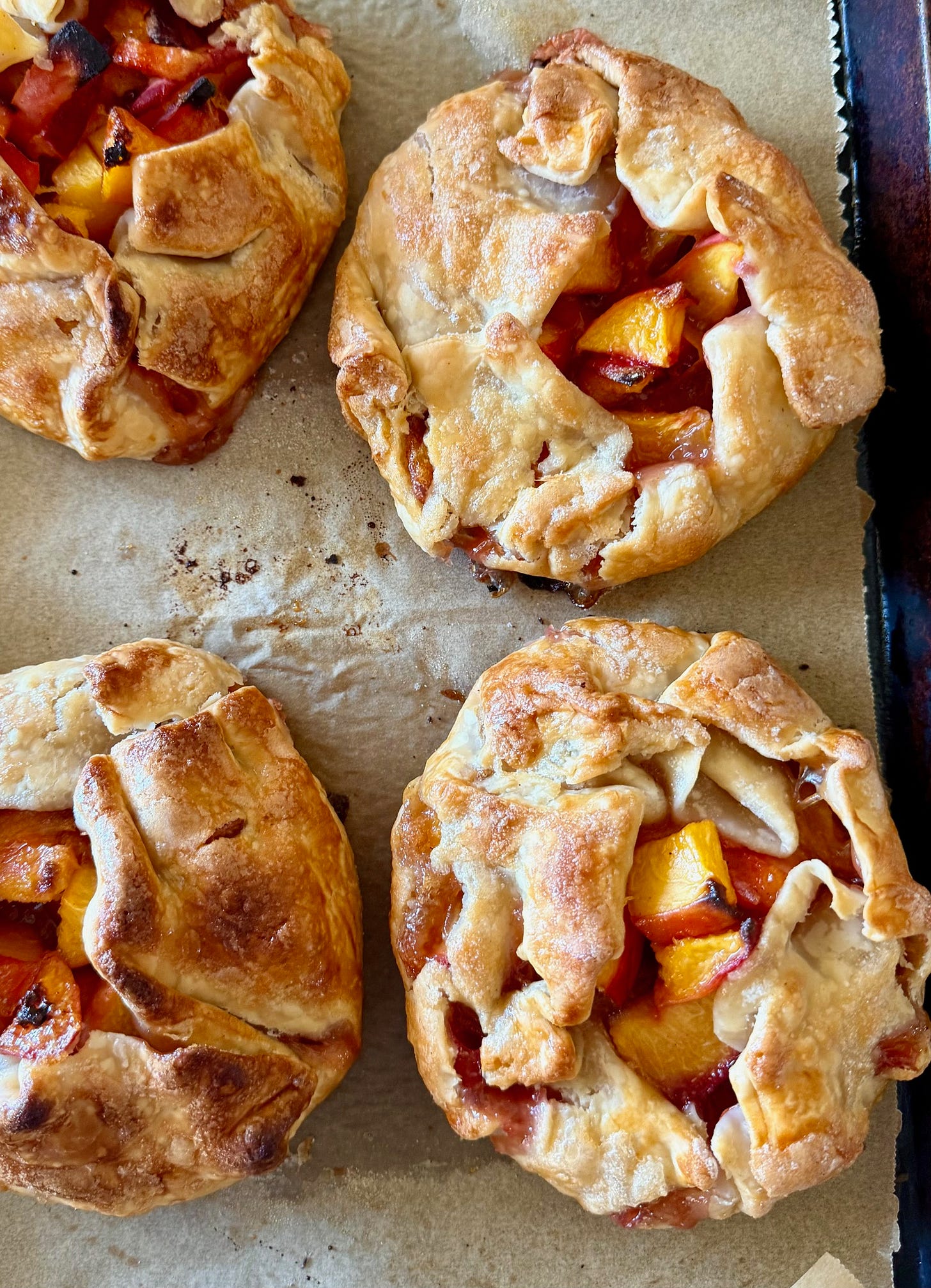 mini peach pies, studio delicious. com 