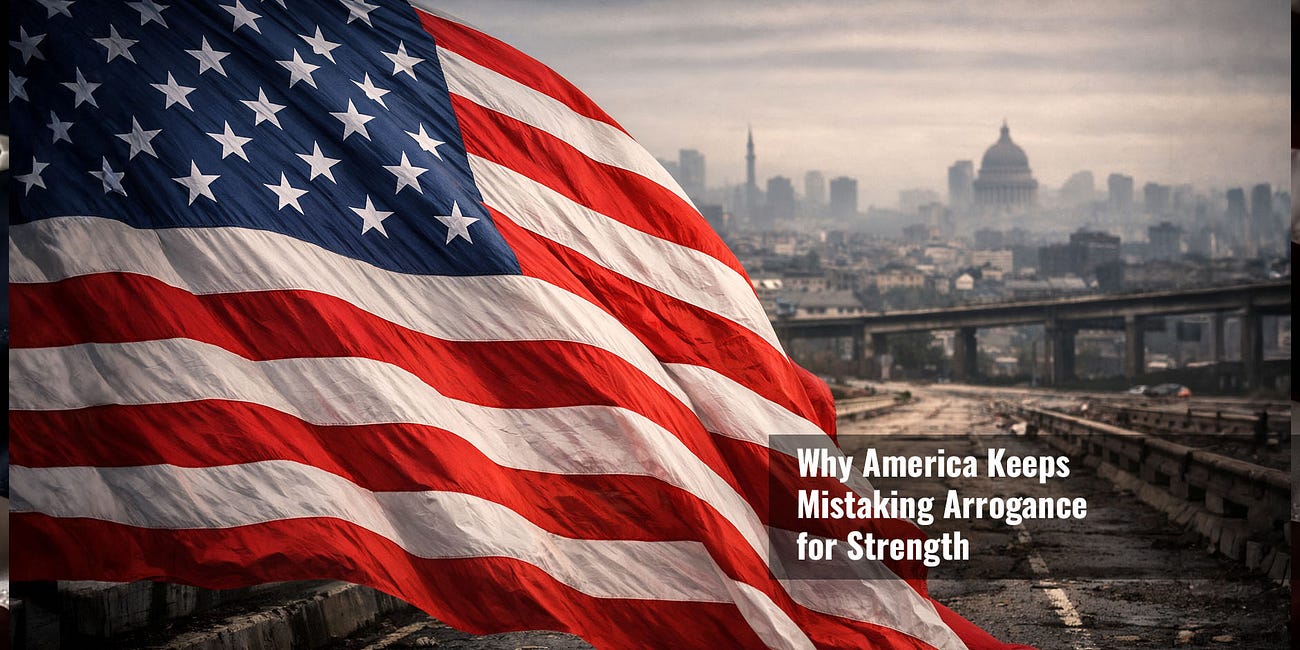 Why America Keeps Mistaking Arrogance for Strength