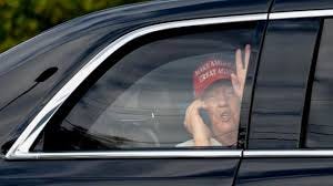 President Trump arrives at Trump ...