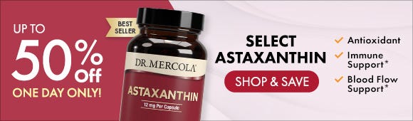 Get up to 50% Off on Select Astaxanthin