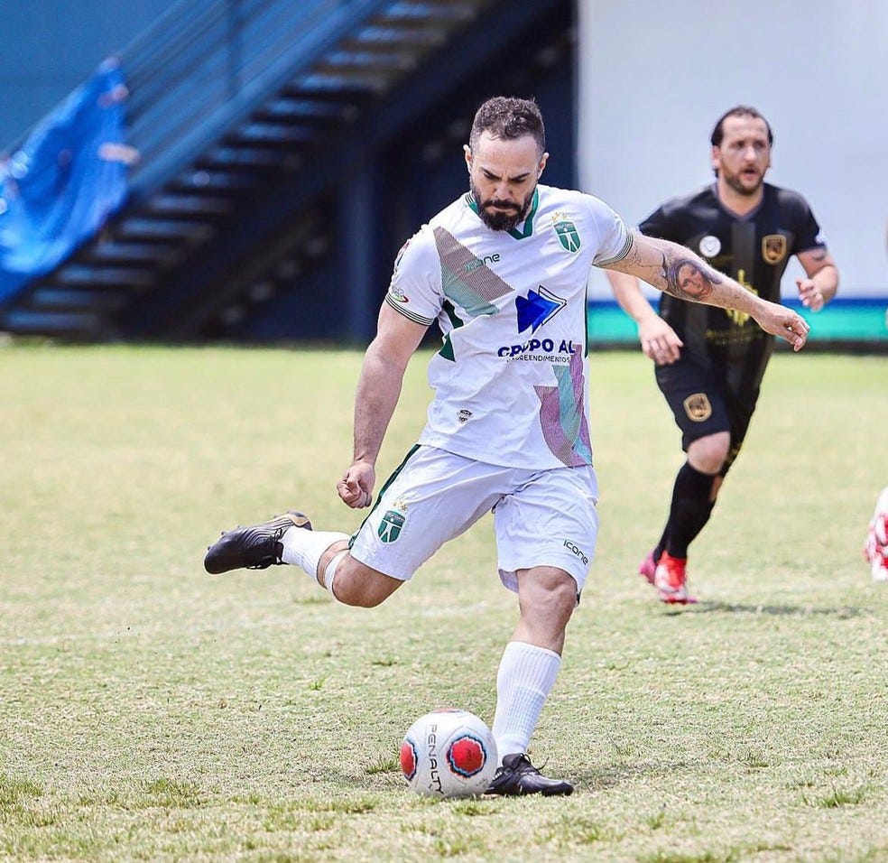 Germano Radin morreu com campo de futebol, em Manaus. — Foto: Redes Sociais