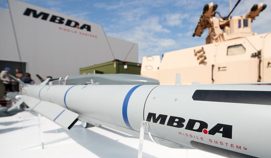 Συμφωνίες της γαλλικής MBDA με τις ελληνικές Miltech και ALTUS