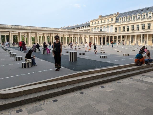 Palais Royale Courtyard