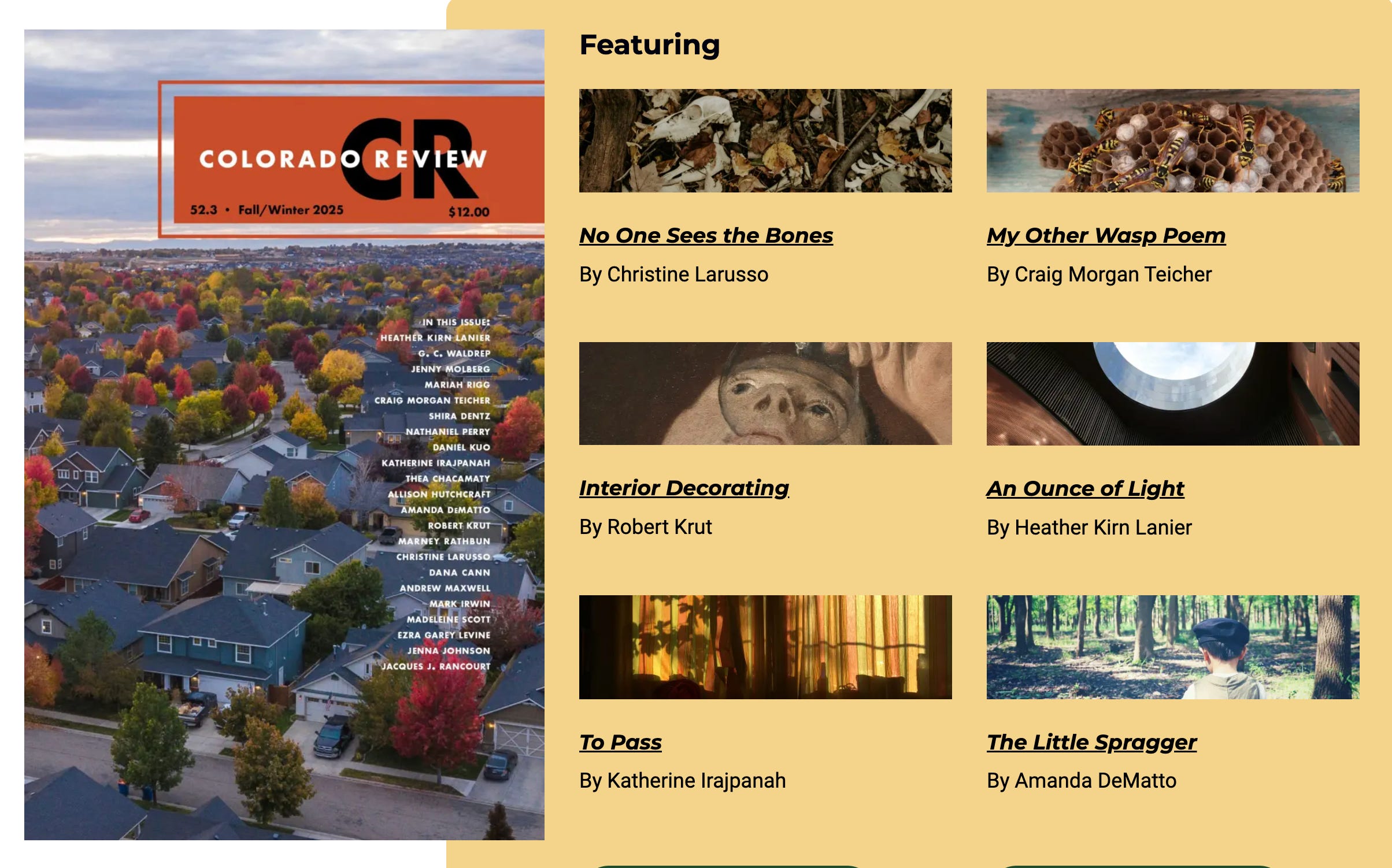 8 Lit Mags You Gotta Submit To This Week - by Shannan Mann 8 Lit Mags You Gotta Submit To This Week - by Shannan Mann
