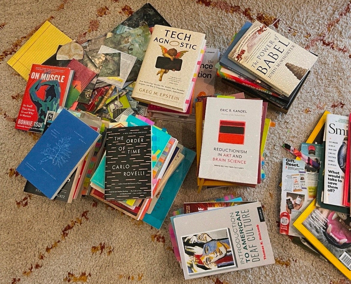 My 2025 Reading List - by Sarah Schauer - Sarah's Substack