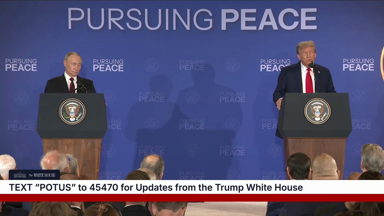 Trump-Putin summit Alaska 2025