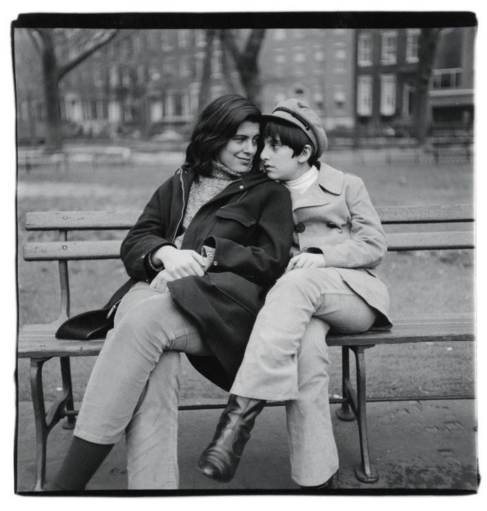 Susan Sontag & her son David Rieff