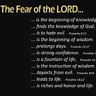 Godly Fear & Godly Love