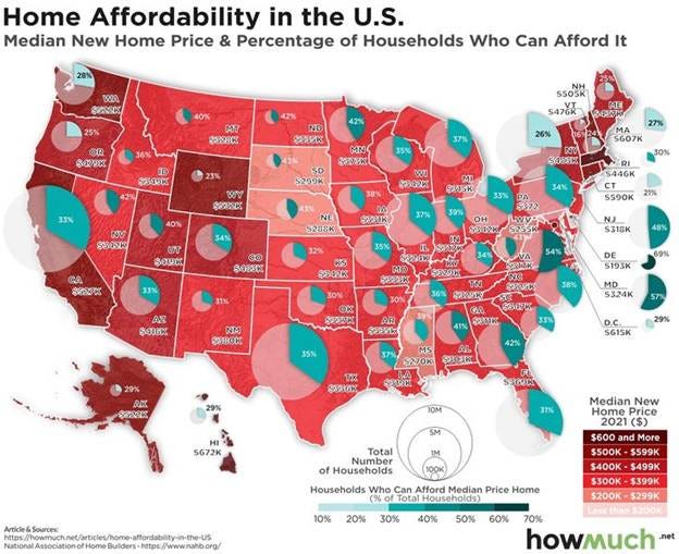 A map of the united states with red and blue circles

AI-generated content may be incorrect.
