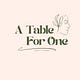 A Table for One 