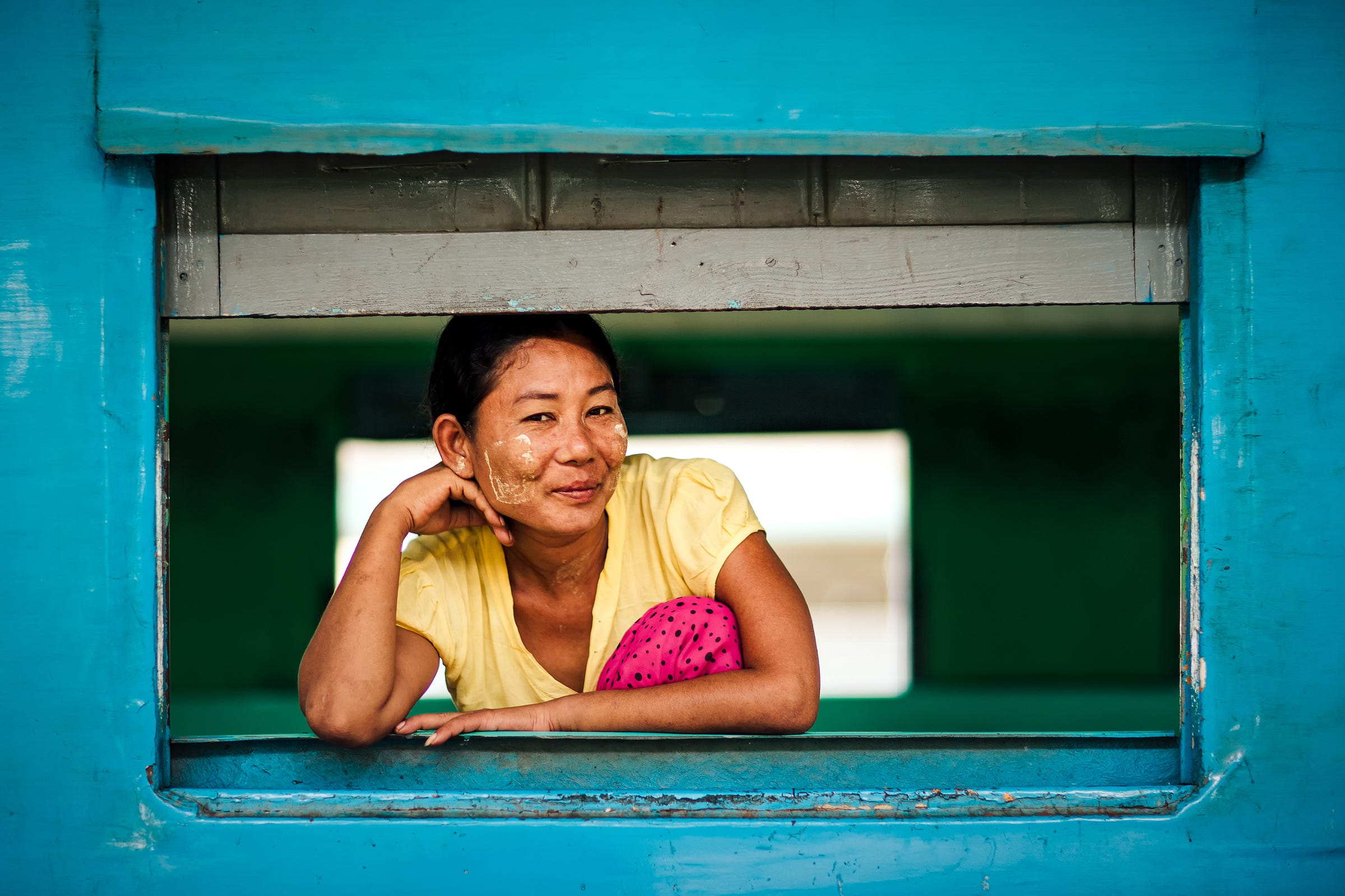 Central Railway Station, Yangon. Processed with Kodachrome 200 profile Central Railway Station, Yangon. Processed with Kodachrome 200 profile
