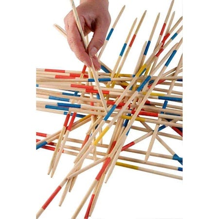 Mikado Lifetime marokkó - Piros és Kék - Fa - 50cm