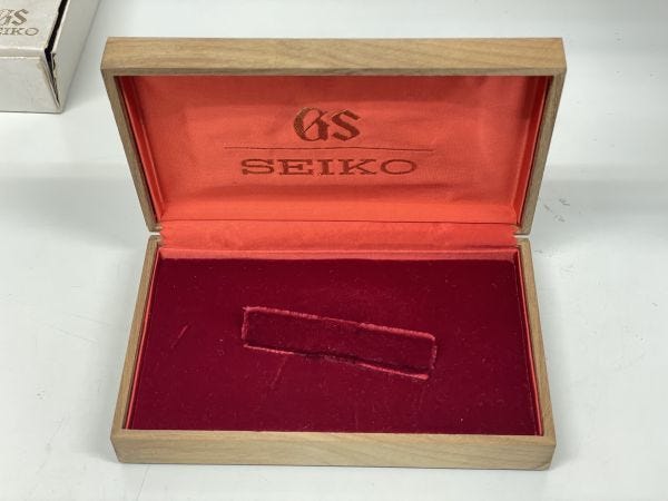 グランドセイコー 桐箱 外箱、内箱 1960～70年代