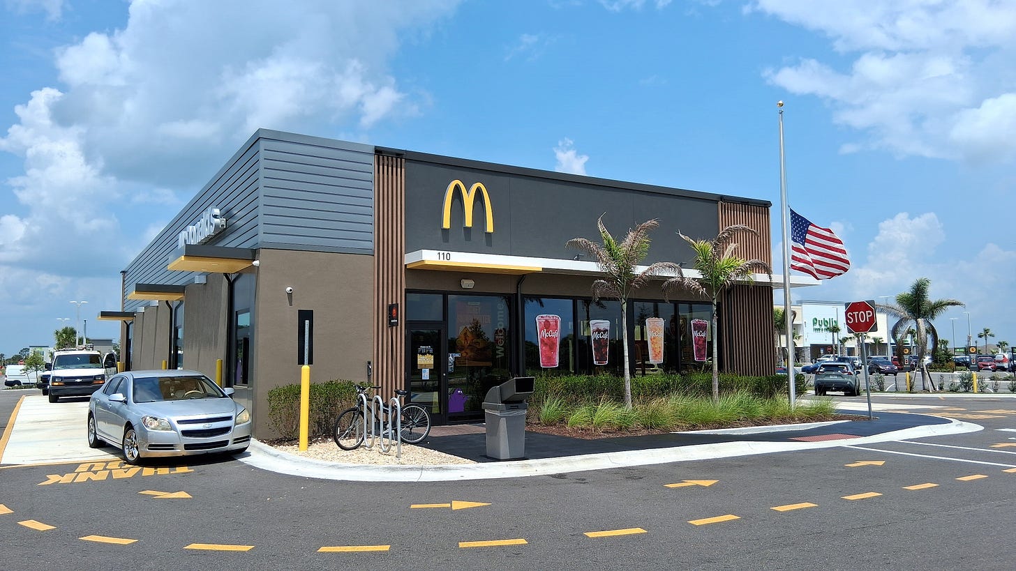 McDonald's Heritage Square, Palm Bay, Florida McDonald's Heritage Square, Palm Bay, Florida
